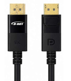 کابل دیسپلی پورت 8K یک و نیم متری دی نت